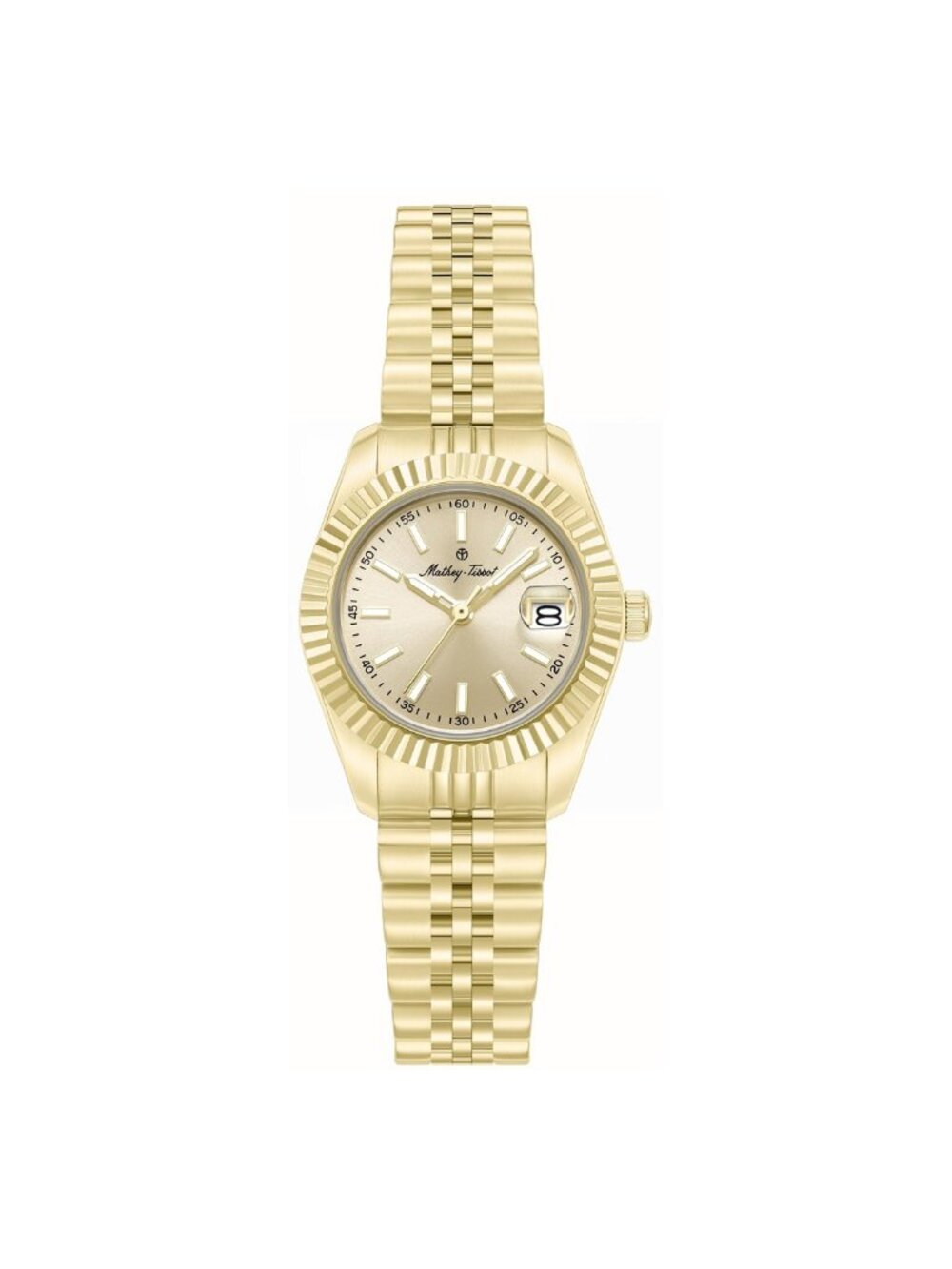 NWT Mathey-Tissot Quartz Champagne Dial Ladies Watch